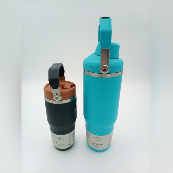 2 NWT Stanley's Small Is 14 Oz Flip Straw Tumbler Big Is 39 Oz Fast Flow - Picture 6 of 9